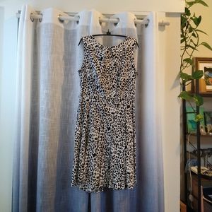 Pretty Animal Print Dress